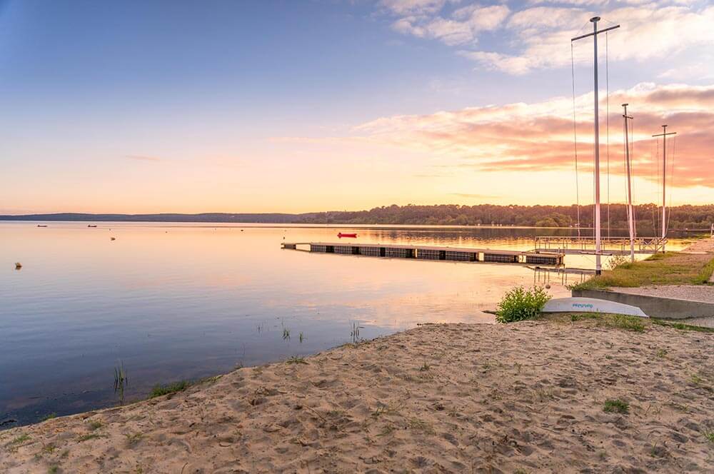 lac de biscarrosse landes